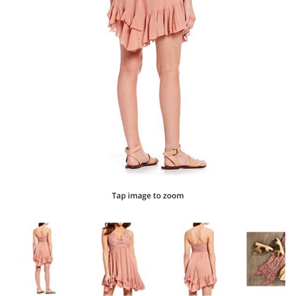 SOLD Free People Rose Lace Mini - Picture 4 of 6